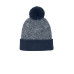 Sport-Tek Halftime Heather Pom Beanie STC68 Sport-Tek Halftime Heather Pom Beanie STC68
