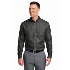 Brooks Brothers® Tall Wrinkle-Free Stretch Nailhead Shirt TBB18002 Brooks Brothers® Tall Wrinkle-Free Stretch Nailhead Shirt TBB18002
