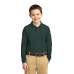 Port Authority Youth Long Sleeve Silk Touch Polo.  Y500LS