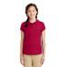 Port Authority Girls Silk Touch Peter Pan Collar Polo. YG503 Port Authority Girls Silk Touch Peter Pan Collar Polo. YG503