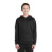Sport-Tek Youth Sport-Wick Fleece Colorblock Hooded Pullover.  YST235