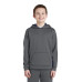 Sport-Tek Youth Sport-Wick Fleece Colorblock Hooded Pullover.  YST235