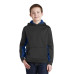 Sport-Tek Youth Sport-Wick CamoHex Fleece Colorblock Hooded Pullover.  YST239