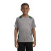 Sport-Tek Youth Heather Colorblock Contender Tee. YST361