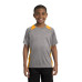 Sport-Tek Youth Heather Colorblock Contender Tee. YST361