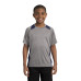 Sport-Tek Youth Heather Colorblock Contender Tee. YST361