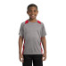 Sport-Tek Youth Heather Colorblock Contender Tee. YST361
