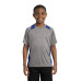 Sport-Tek Youth Heather Colorblock Contender Tee. YST361