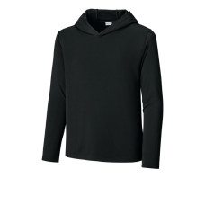 Sport-Tek® Youth Posi-UV® Pro Long Sleeve Hoodie YST420LSH