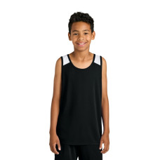 Sport-Tek® Youth Club Track Tank YST446