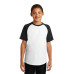Sport-Tek Youth Short Sleeve Colorblock Raglan Jersey. YT201