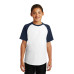 Sport-Tek Youth Short Sleeve Colorblock Raglan Jersey. YT201