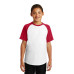 Sport-Tek Youth Short Sleeve Colorblock Raglan Jersey. YT201