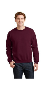 Gildan Heavy Blend Crewneck Sweatshirt.  18000
