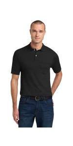 Jerzees Dri-Power Pocket Sport Shirt. 436MP