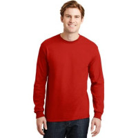 Gildan - DryBlend 50 Cotton/50 Poly Long Sleeve T-Shirt. 8400 Gildan - DryBlend 50 Cotton/50 Poly Long Sleeve T-Shirt. 8400