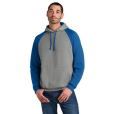 Jerzees Unisex NuBlend Colorblock Raglan Hoodie Sweatshirt 96C