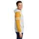 Jerzees Unisex NuBlend Varsity Colorblock Hooded Sweatshirt 97C Jerzees Unisex NuBlend Varsity Colorblock Hooded Sweatshirt 97C