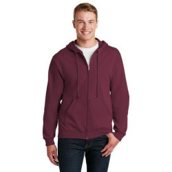 Jerzees - NuBlend Full-Zip Hooded Sweatshirt.  993M