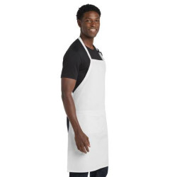 Port Authority Easy Care Extra Long Bib Apron with Stain Release. A700