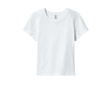 BELLA+CANVAS Women's Micro Rib Baby Tee BC1010 BELLA+CANVAS Women's Micro Rib Baby Tee BC1010