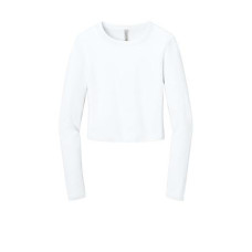 BELLA+CANVAS Women's Micro Rib Long Sleeve Baby Tee BC1501 BELLA+CANVAS Women's Micro Rib Long Sleeve Baby Tee BC1501