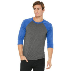 BELLA+CANVAS Unisex 3/4-Sleeve Baseball Tee. BC3200 BELLA+CANVAS Unisex 3/4-Sleeve Baseball Tee. BC3200