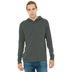 BELLA+CANVAS Unisex Jersey Long Sleeve Hoodie. BC3512 BELLA+CANVAS Unisex Jersey Long Sleeve Hoodie. BC3512