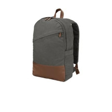 Port Authority  Cotton Canvas Backpack. BG210