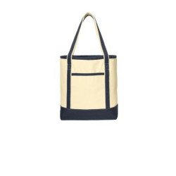 Port Authority Large Cotton Canvas Tote. BG413