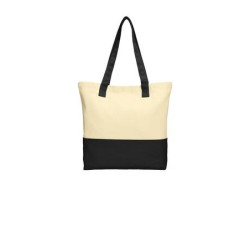 Port Authority Colorblock Cotton Tote. BG414