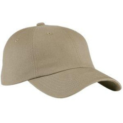 Port Authority Unstructured Brushed Twill Cap.  BTU
