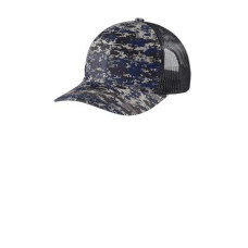 Port Authority Digi Camo Snapback Trucker Cap C404 Port Authority Digi Camo Snapback Trucker Cap C404