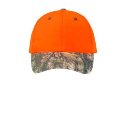 Port Authority Enhanced Visibility Cap with Camo Brim. C804