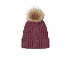Port Authority Faux Fur Pom Beanie C990