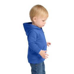 Port & Co Infant Core Fleece Full-Zip Hooded Sweatshirt. CAR78IZH