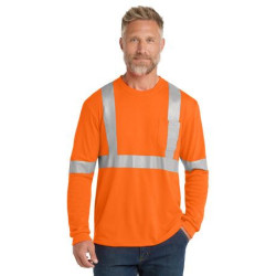 CornerStone ANSI 107 Class 2 Long Sleeve Safety T-Shirt. CS401LS CornerStone ANSI 107 Class 2 Long Sleeve Safety T-Shirt. CS401LS