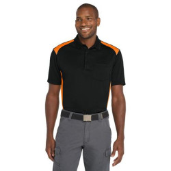 CornerStone Select Snag-Proof Two Way Colorblock Pocket Polo. CS416 CornerStone Select Snag-Proof Two Way Colorblock Pocket Polo. CS416