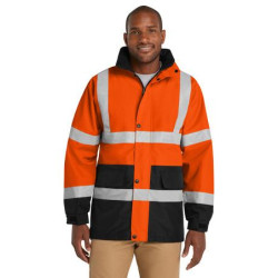 CornerStone - ANSI 107 Class 3 Waterproof Parka. CSJ24 CornerStone - ANSI 107 Class 3 Waterproof Parka. CSJ24