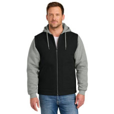 CornerStone Duck Fleece Full-Zip Hooded Jacket CSJ42 CornerStone Duck Fleece Full-Zip Hooded Jacket CSJ42