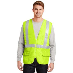 CornerStone - ANSI 107 Class 2 Mesh Back Safety Vest. CSV405 CornerStone - ANSI 107 Class 2 Mesh Back Safety Vest. CSV405