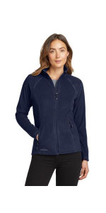 Eddie Bauer Women's Full-Zip Microfleece Jacket. EB225 Eddie Bauer Women's Full-Zip Microfleece Jacket. EB225