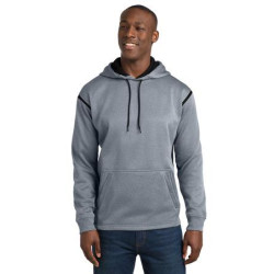 Sport-Tek Tech Fleece Colorblock Hooded Sweatshirt. F246