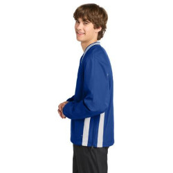 Sport-Tek Tipped V-Neck Raglan Wind Shirt. JST62 Sport-Tek Tipped V-Neck Raglan Wind Shirt. JST62