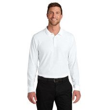Port Authority Wearever Signature Pique Long Sleeve Polo K200LS Port Authority Wearever Signature Pique Long Sleeve Polo K200LS