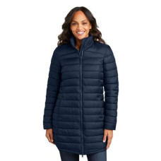 Port Authority Ladies Horizon Puffy Long Jacket L365