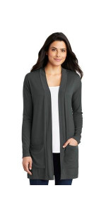 Port Authority  Women's Concept Long Pocket Cardigan . LK5434