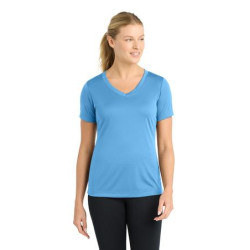 Sport-Tek Women's PosiCharge Competitor V-Neck Tee. LST353