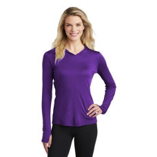 Sport-Tek  Ladies PosiCharge  Competitor  Hooded Pullover. LST358