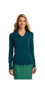 Port Authority Women's V-Neck Sweater. LSW285